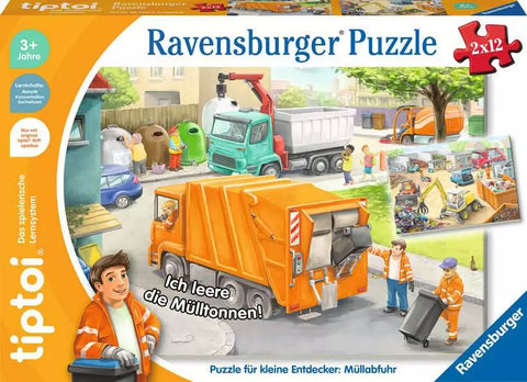 tiptoi® Puzzle für kleine Entdecker: Müllabfuhr