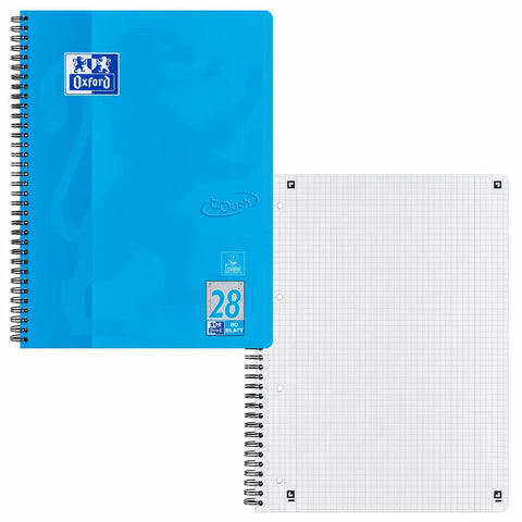 Oxford Collegeblock touch Lineatur 28 80 Blatt 90g/m² meerblau DIN A4