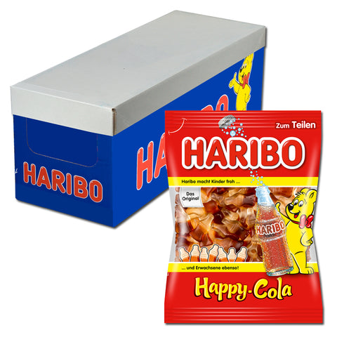 Haribo Happy Cola, Colafläschen, 20 Beutel je 175g