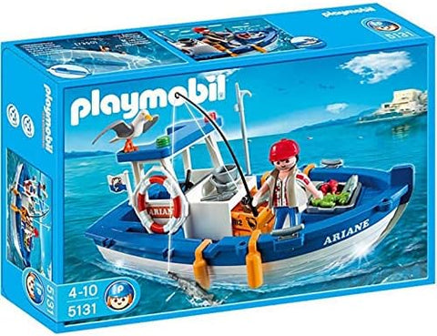 Playmobil Fischkutter / Fischerboot