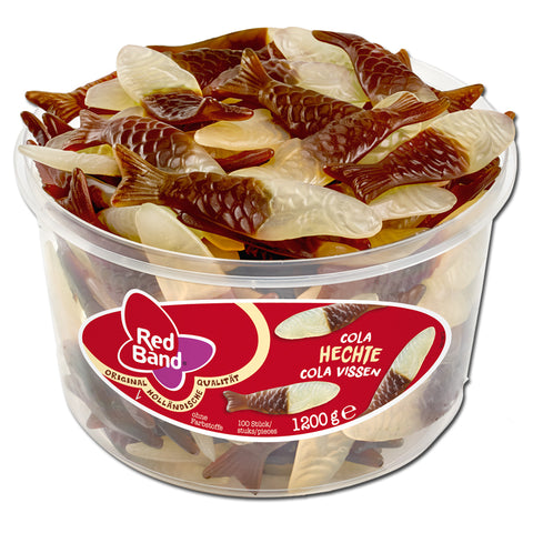 Red Band Cola Hechte, Fruchtgummi, 100 Stück