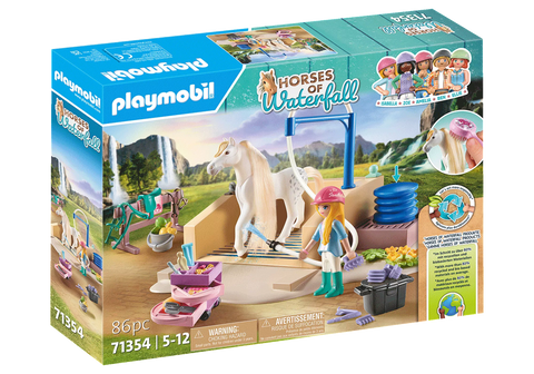 Playmobil 71354 Horses of Waterfall Isabella & Lioness mit Waschplatz