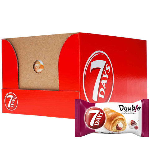 7Days Double Croissant Sauerkirsche & Vanille 10x60 g