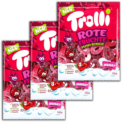 Trolli Rote Früchte Mini-Ringe 150g