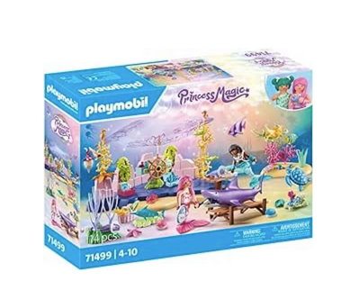 PLAYMOBIL 71499 - Princess Magic - Meerjungfrauen-Tierpflege