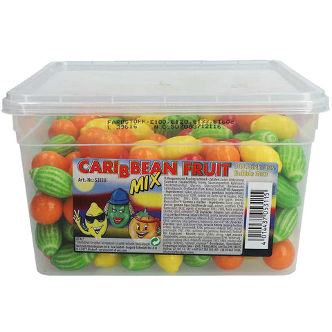 Fizzy Fruits Caribbean Fruit Mix 300 Stück
