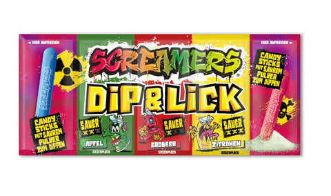 ZED Candy Screamers Dip & Lick Brause Dipper 40 g