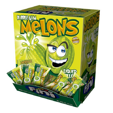 Fini Bubble Gum Melons 200 Stück