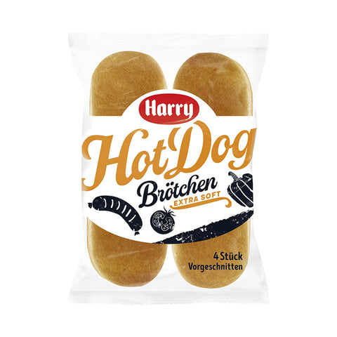 Harry Hot Dogs 250 g, 4 Stück