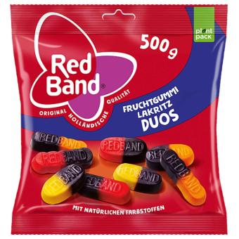 Red Band Fruchtgummi Lakritz Duos 500 g