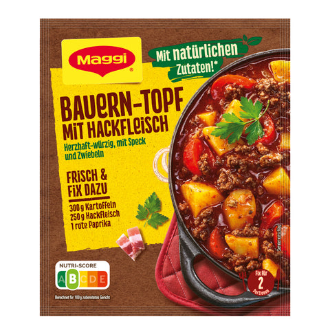 Maggi Fix Bauern-Topf mit Hackfleisch 39 g