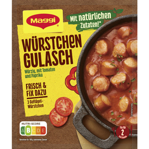 Maggi Fix Würstchen Gulasch 30 g