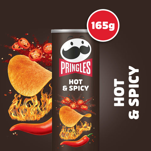 Pringles Hot & Spicy - 165g