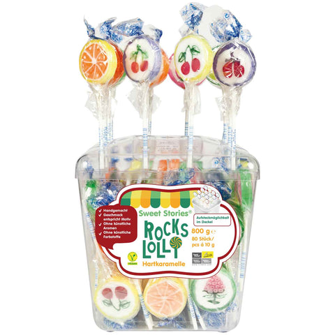 Sweet Stories Rocks Lolli 80 x 10 g