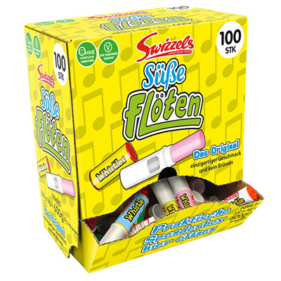 Swizzels Süße Flöten 100 Stück