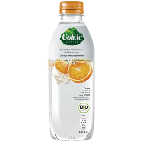 Volvic Essence Orange-Holunderblüte 0,75 l