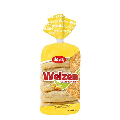Harry Weizen Toastbrötchen 335 g, 6 Stück