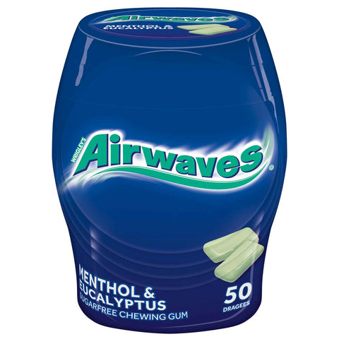 Airwaves Menthol & Eukalyptus 50 Stück