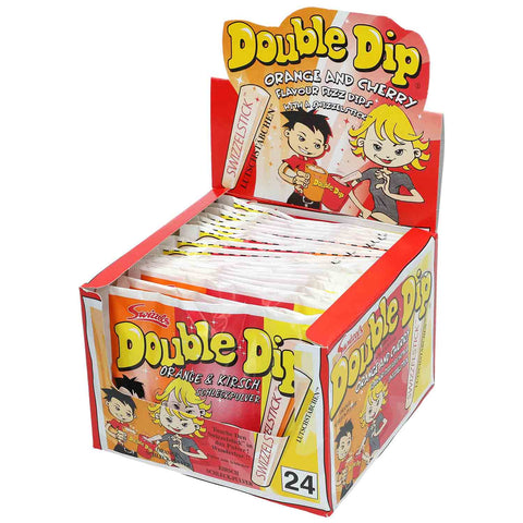 Swizzels Double Dip Orange & Cherry 24 Stück