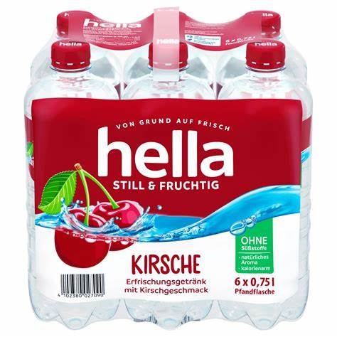 hella still & fruchtig Kirsche 6 x 0,75 l