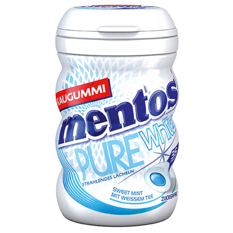 mentos Pure White Kaugummi Sweet Mint 35 Stück