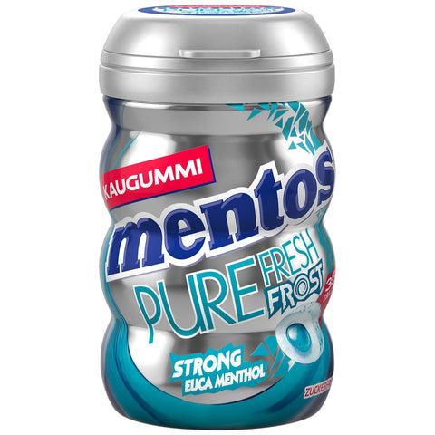 mentos Pure Fresh Frost Kaugummi Strong Euca Menthol 35 Stück