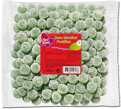 Red Band Euca Menthol Pastillen 500 g
