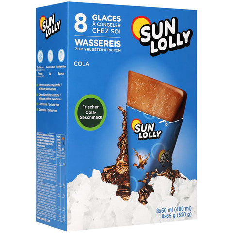 Sun Lolly Wassereis Cola 8er