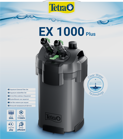 Tetra EX 1000 Plus Außenfilter-Komplettset