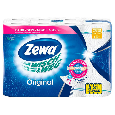 Zewa Wisch & Weg 3x8 Rollen (24x45 Blatt)
