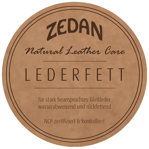 ZEDAN LEDERFETT GLATTLEDER LEDERPFLEGE