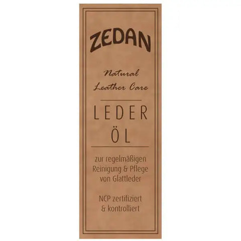 ZEDAN LEDERÖL GLATTLEDER LEDERPFLEGE