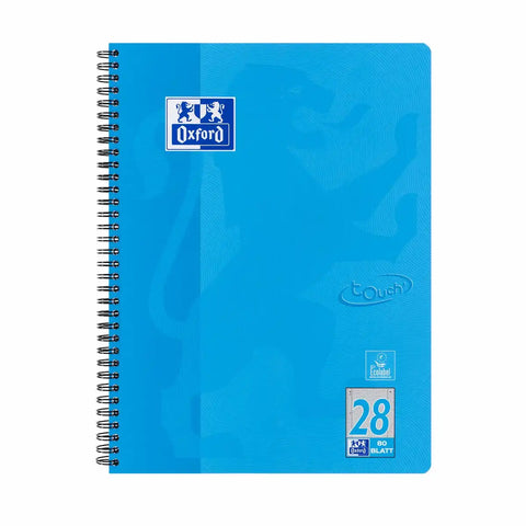 Oxford Collegeblock touch Lineatur 28 80 Blatt 90g/m² meerblau DIN A4