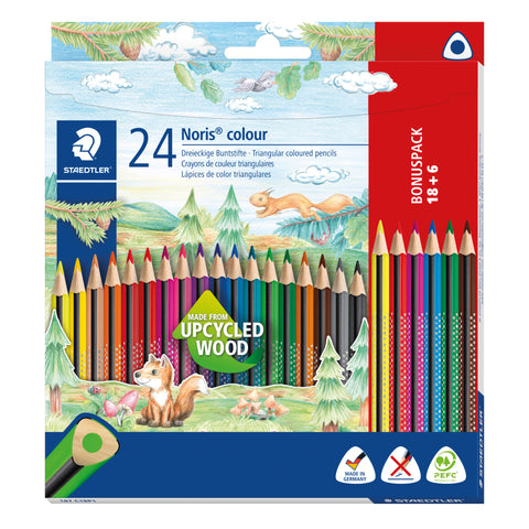 STAEDTLER Noris colour 187 Buntstift, 24 Farben