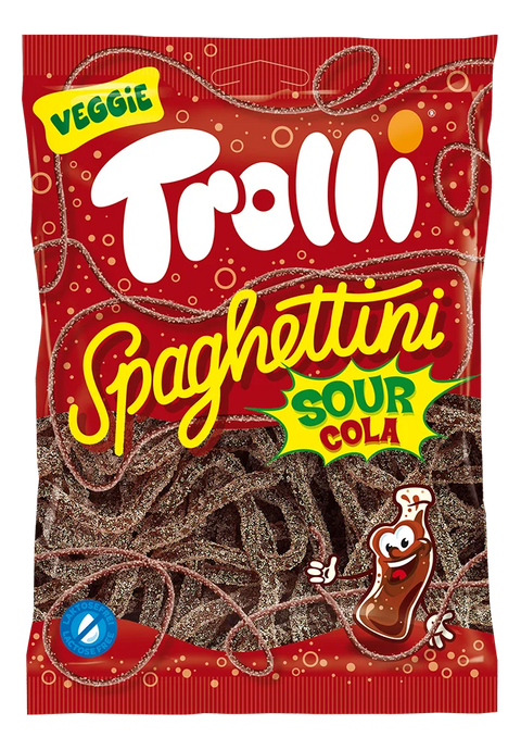 Trolli Spaghettini Cola sauer 100 g