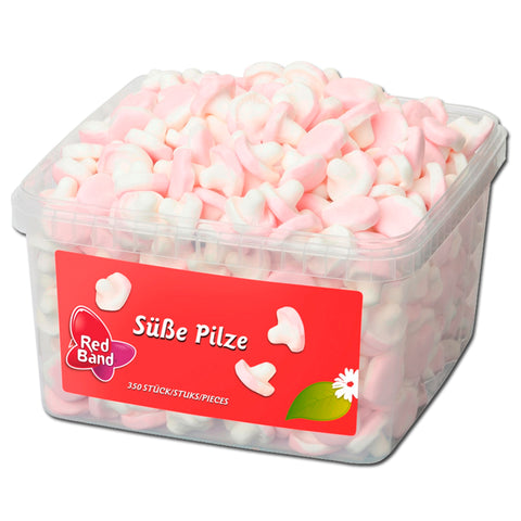 Red Band Süsse Pilze, Schaumzucker, 350 Stück
