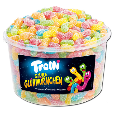 Trolli saure Glühwürmchen 150 Stück