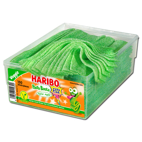 Haribo Pasta Basta Apfel, Fruchtgummi sauer, 150 Stück