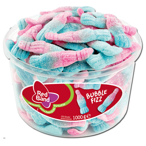 Red Band Bubble Fizz sauer, Fruchtgummi, 100 Stk