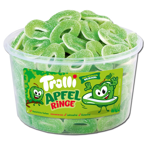 Trolli Saure Apfelringe 150 Stück