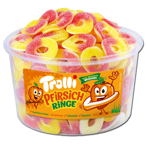 Trolli Pfirsichringe 150 Stück