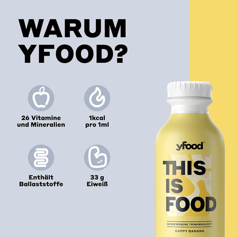 yfood Trinkmahlzeit Classic Happy Banana