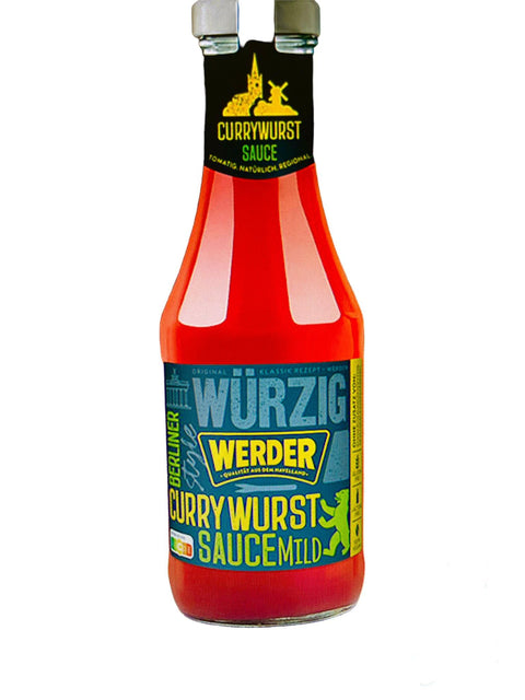 Werder Berliner Currywurst Sauce 450ml