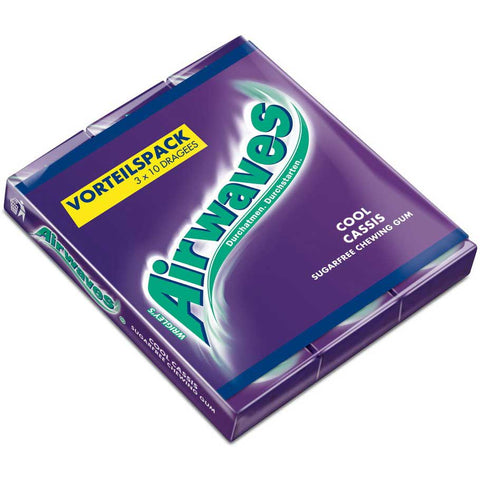 Airwaves Cool Cassis 3x10 Stück