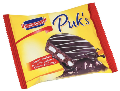 Kuchenmeister PUK Dessertkuchen gefüllt 18 x 62g