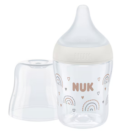 NUK Perfect Match PP-Flasche 150 ml, weiß (Regenbogen)