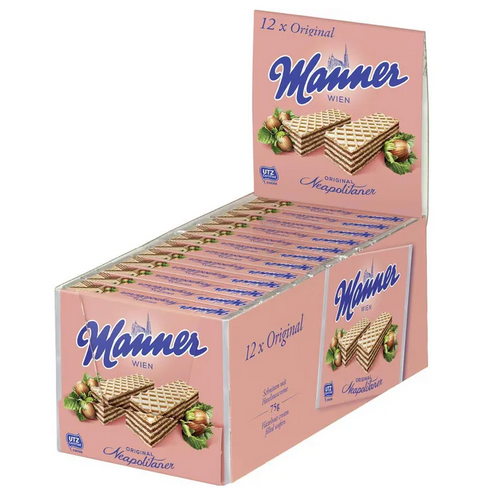 Manner Original Wafers 12x75g