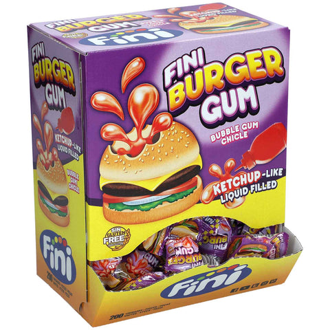 Fini Burger Gum 200 Stück
