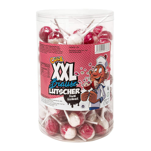 Cool XXL Brause Lutscher Frucht Geschmack 100 Stück