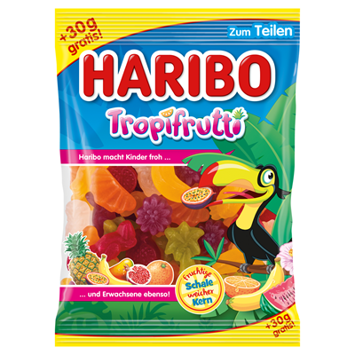 Haribo Tropifrutti 175 g + 30 g gratis